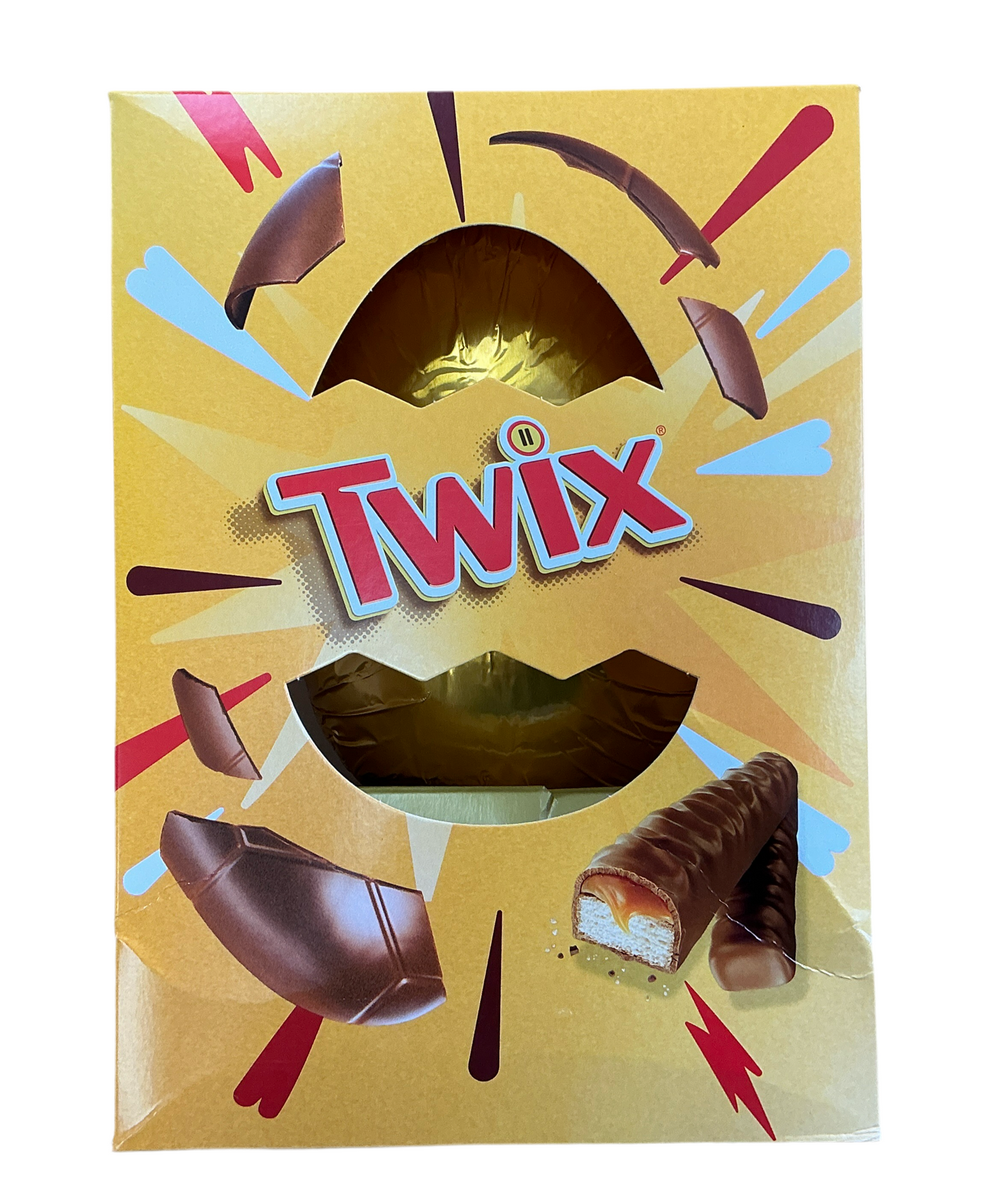 Twix Chocolate and Caramel Biscuits Easter Egg 170g