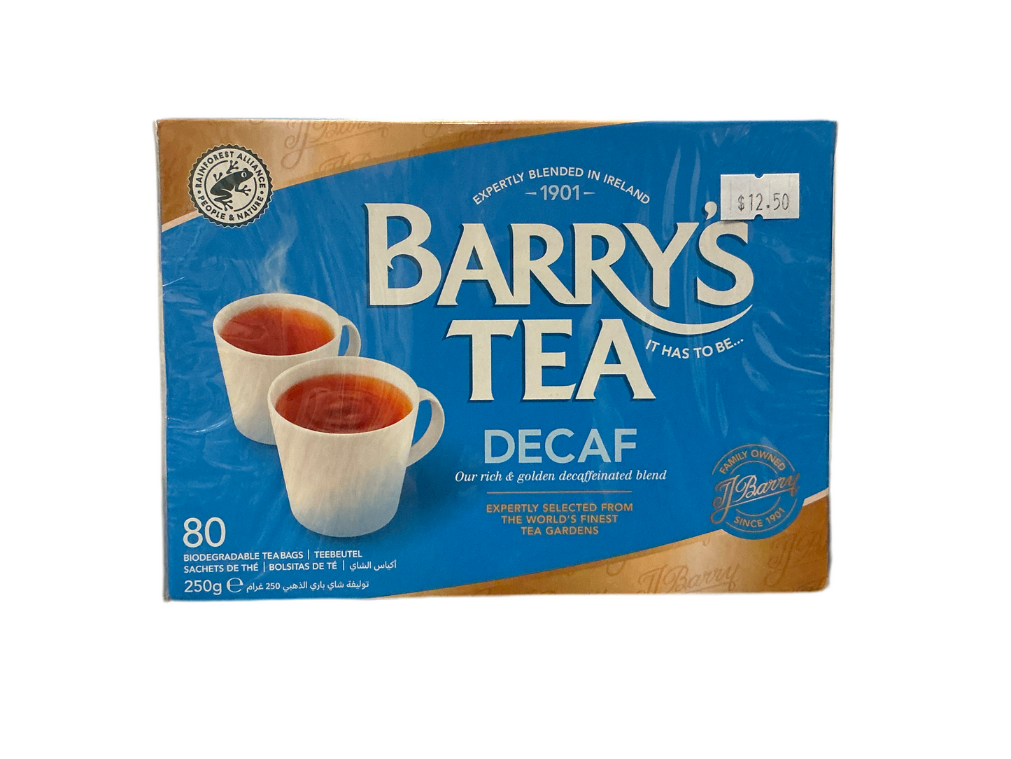 Barry's Decaf 80 Tea Bags
