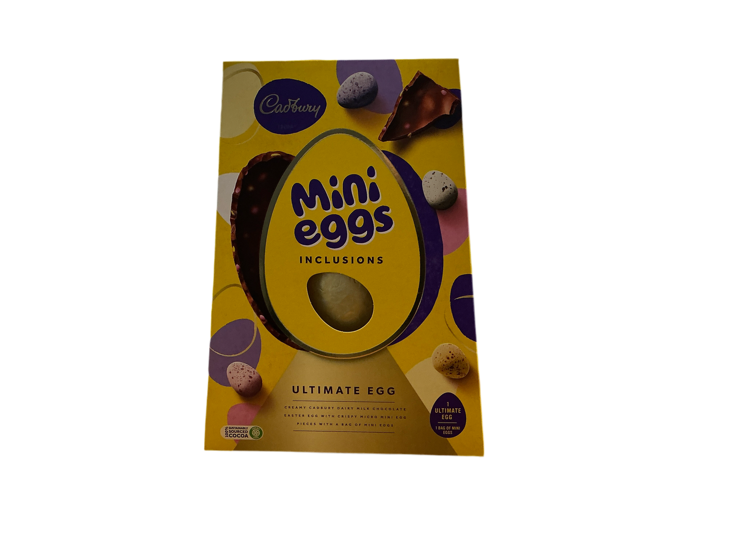 Cadbury Mini Egg Inclusions Ultimate Egg 380g