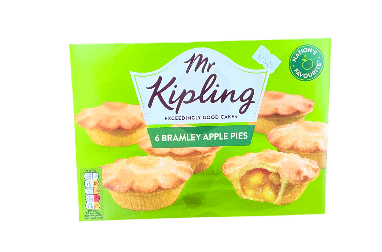 Mr Kipling Bramley Apple Pies