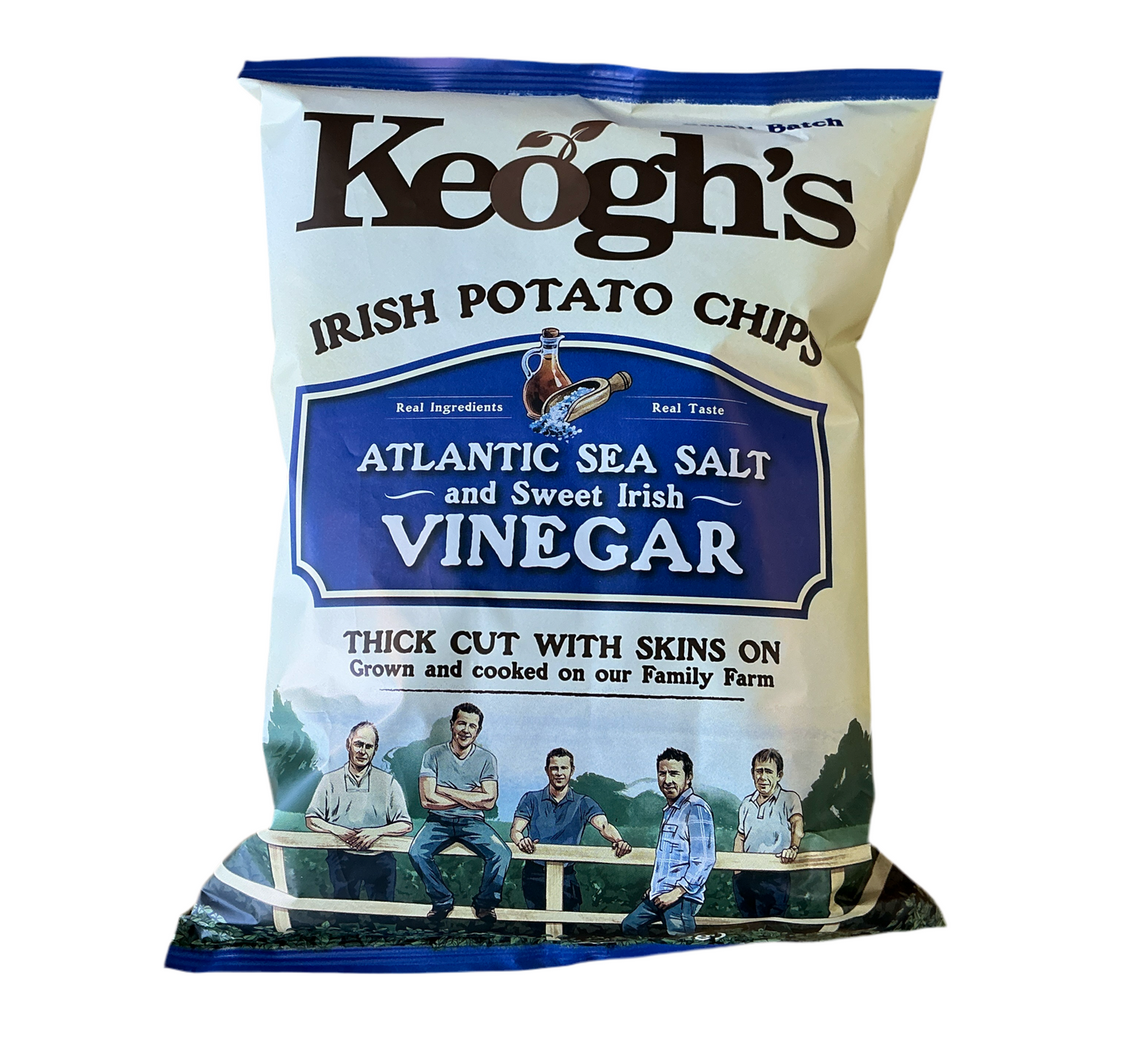 Keogh's Sea Salt and Vinegar 125g