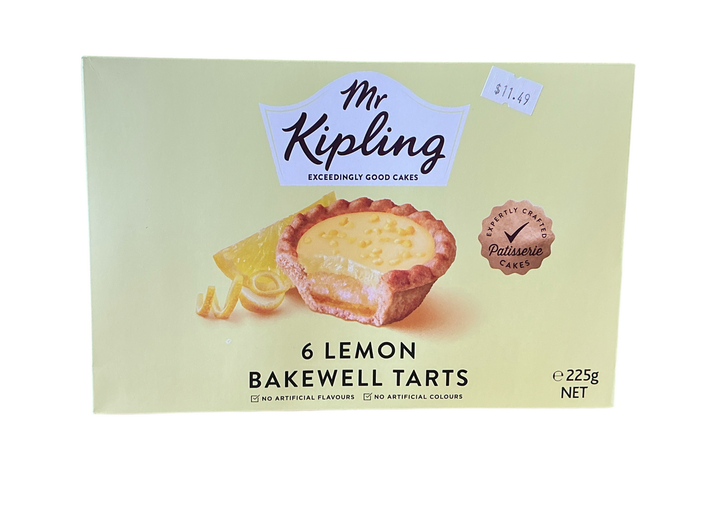 Mr Kipling 6 Lemon Bakewell Tarts