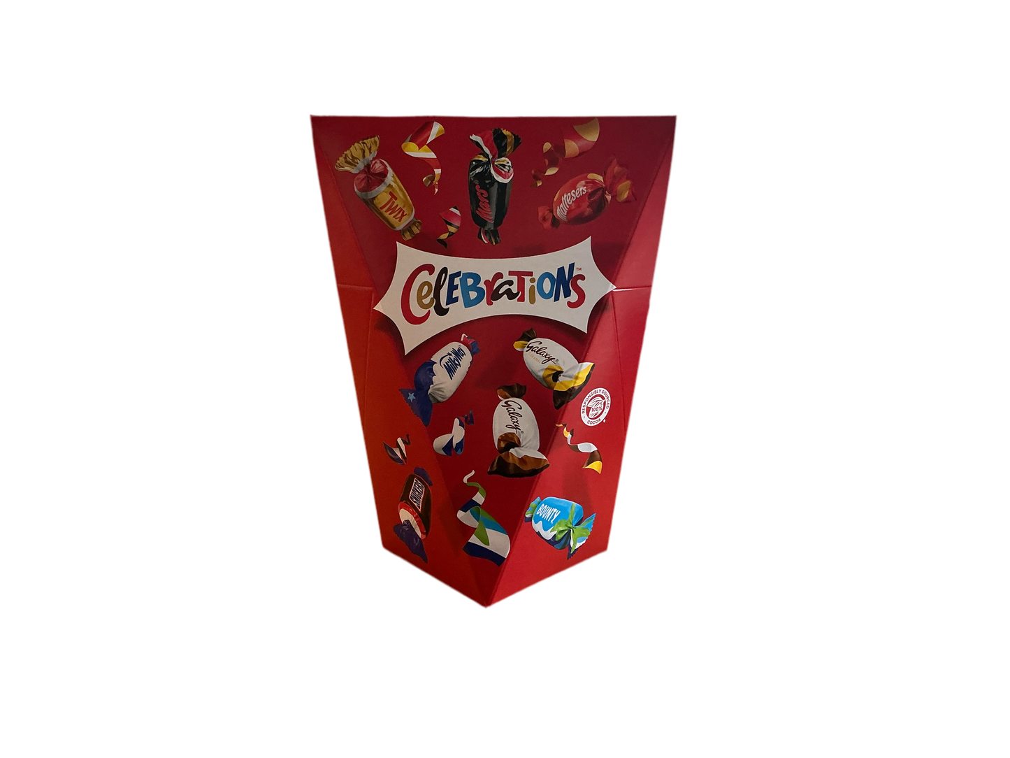Celebrations Pop Carton 185g