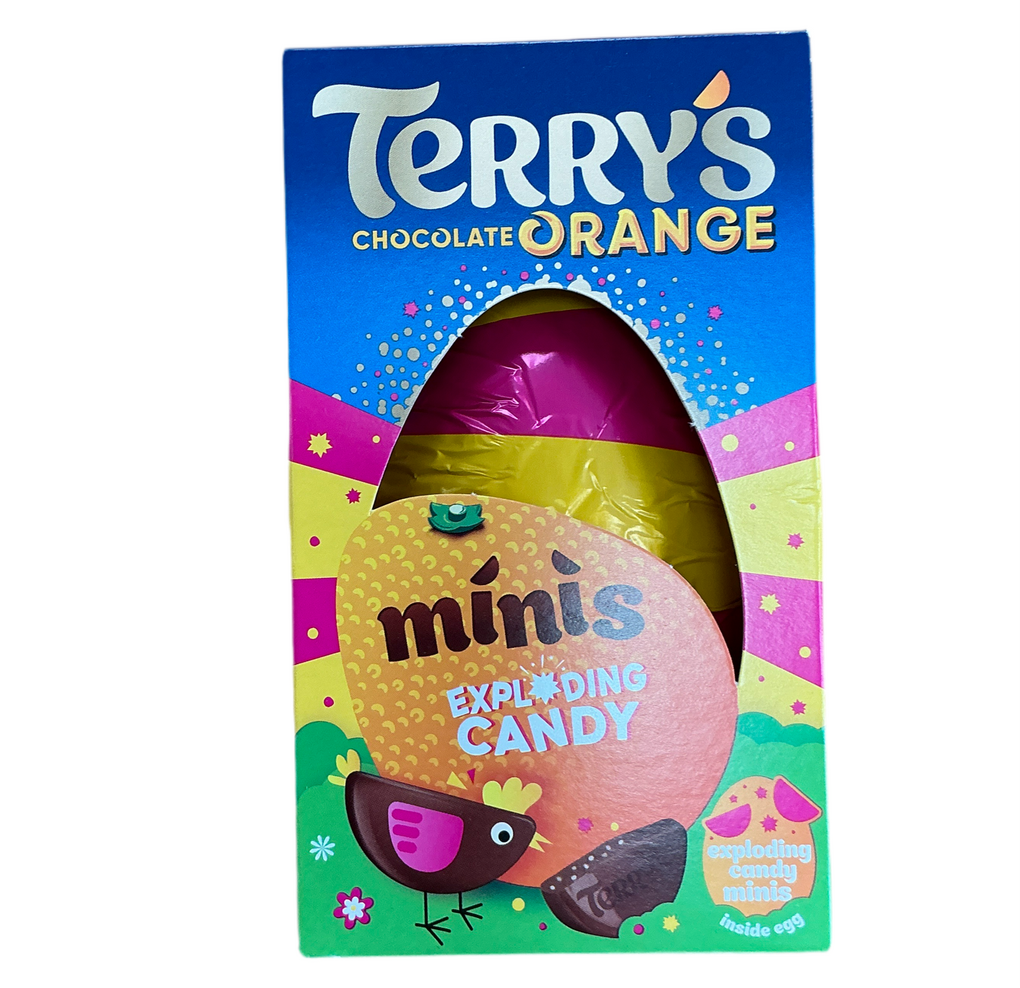Terry's Chocolate Orange Minis Exploding Candy