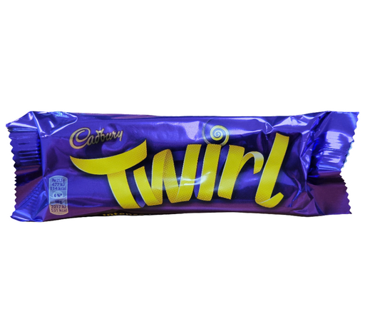 Cadbury Twirl Chocolate Bar Milk Chocolate 43 gr