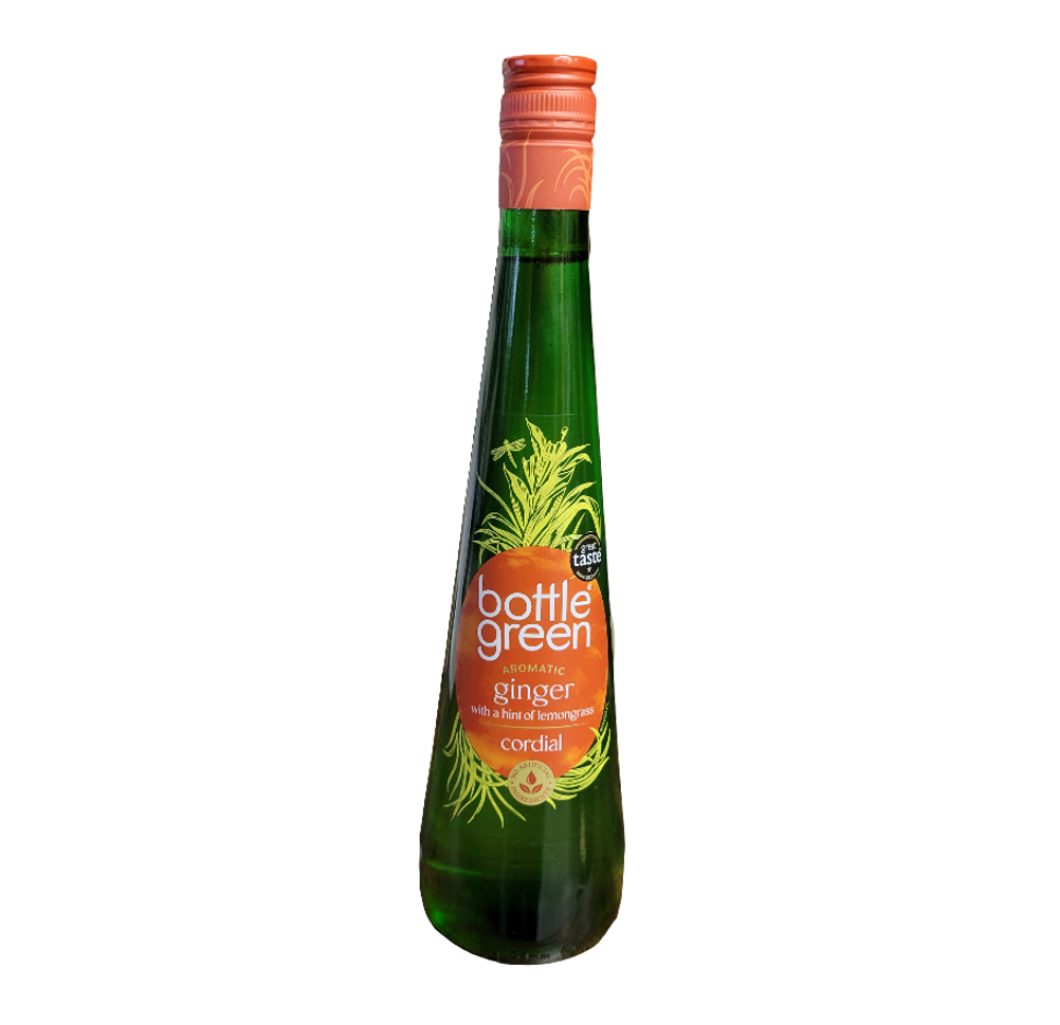 Bottle Green, Ginger and Lemongrass Cordial.