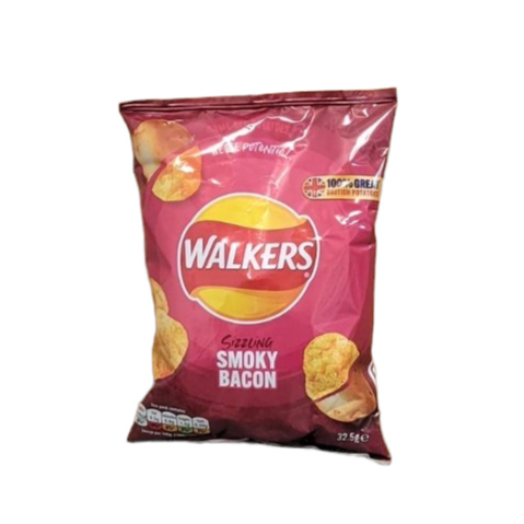 Walkers Smoky Bacon Flavored Crisps 32.5g