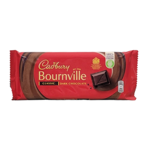 Cadbury - Bournville Dark Chocolate 180 gr
