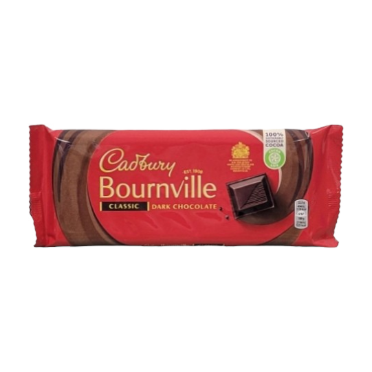 Cadbury - Bournville Dark Chocolate 180 gr