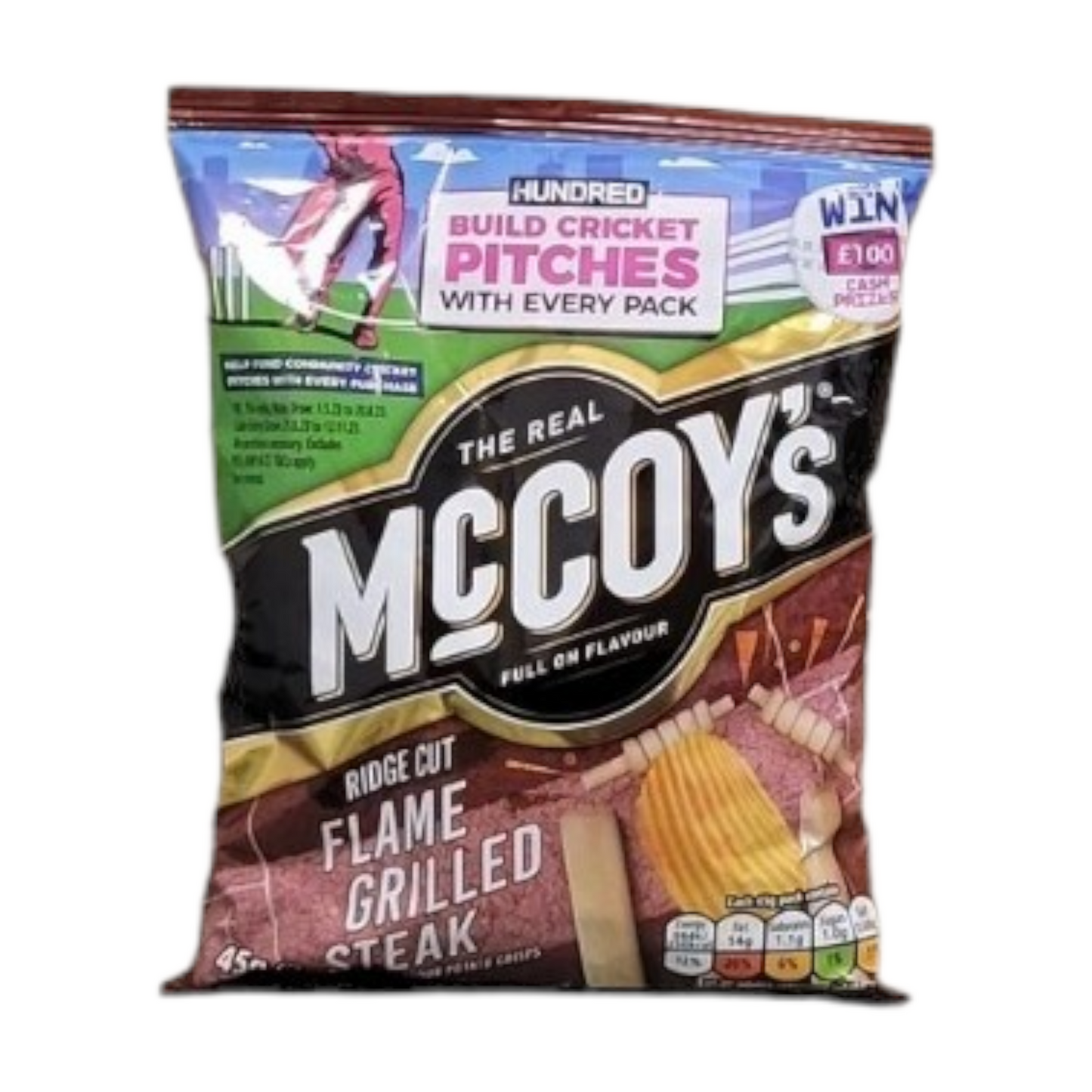 McCoy's Flame Grilled Steak Grab Bag Crisps 45g