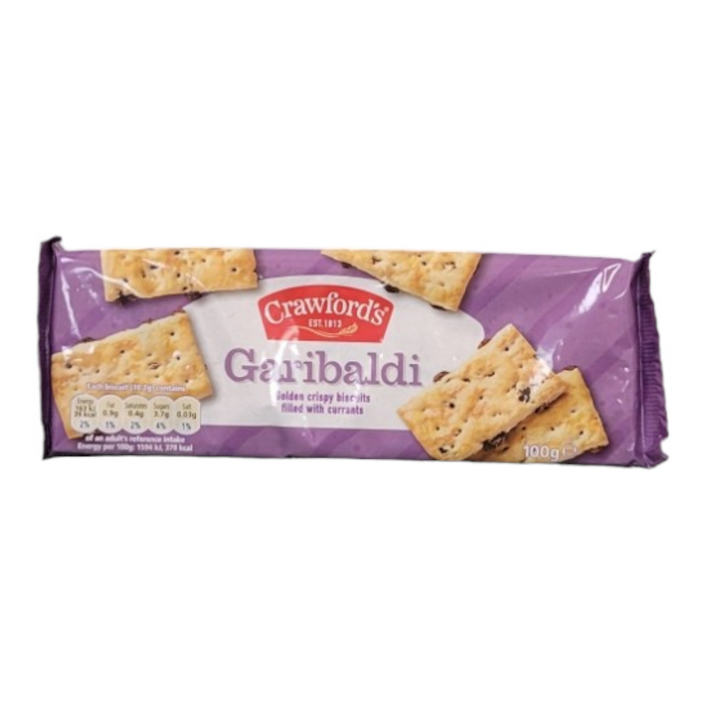Crawford's Garibaldi 100g