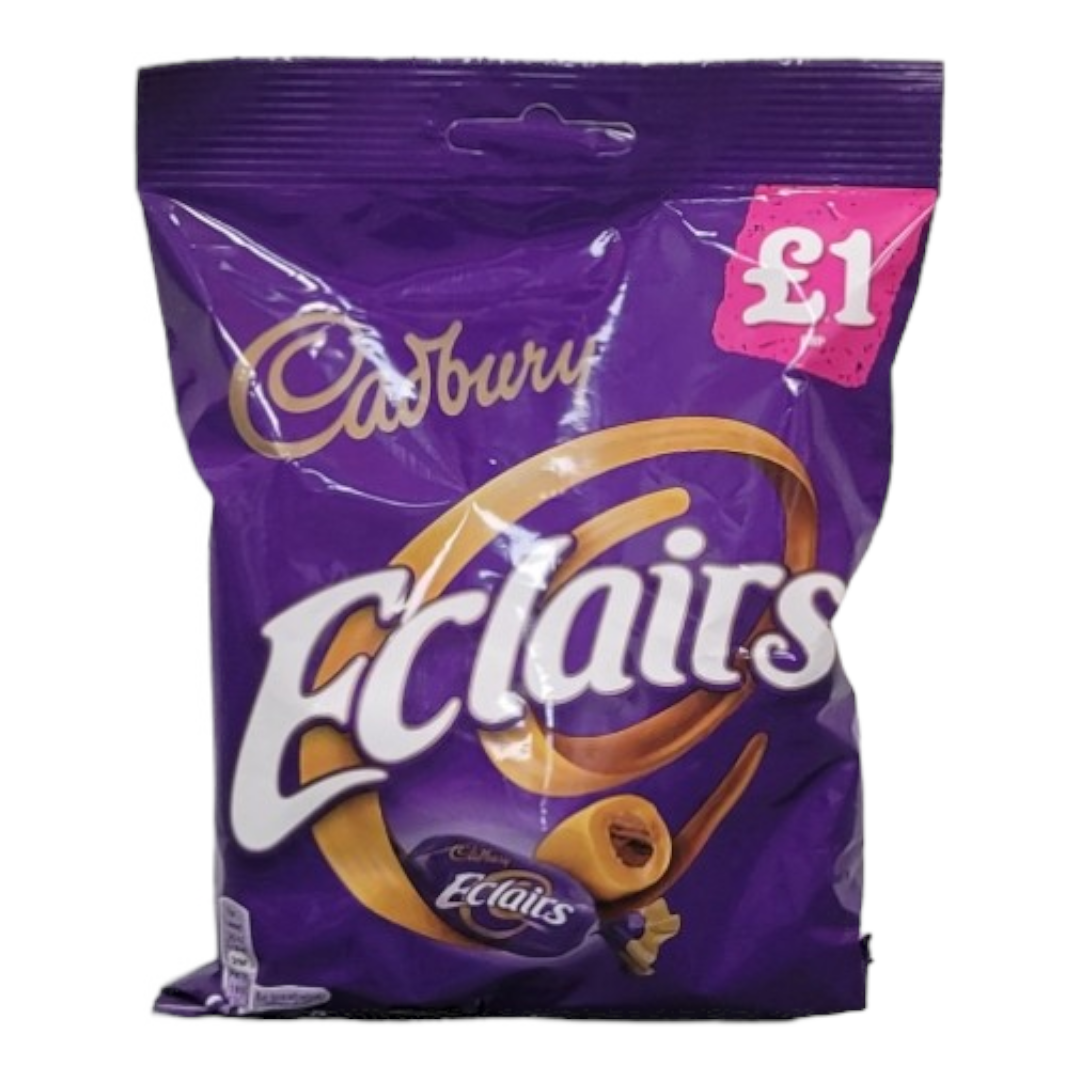 Cadbury Eclairs Candy Original 130 gr