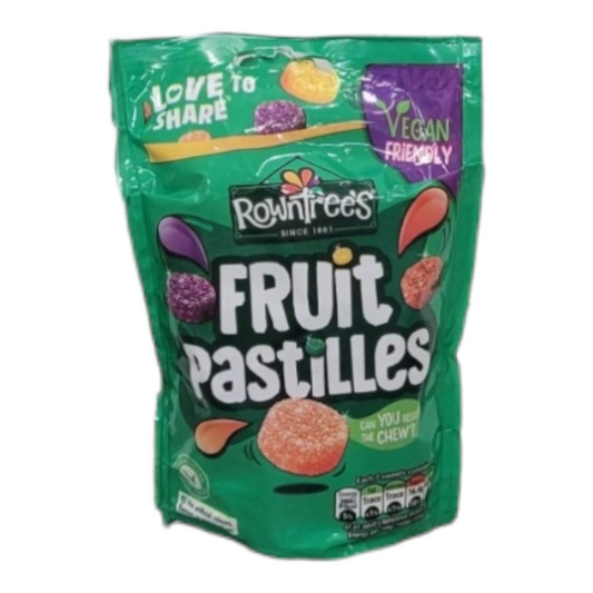 Rowntree's Fruit Pastilles Sweets Sharing Pouch 143g