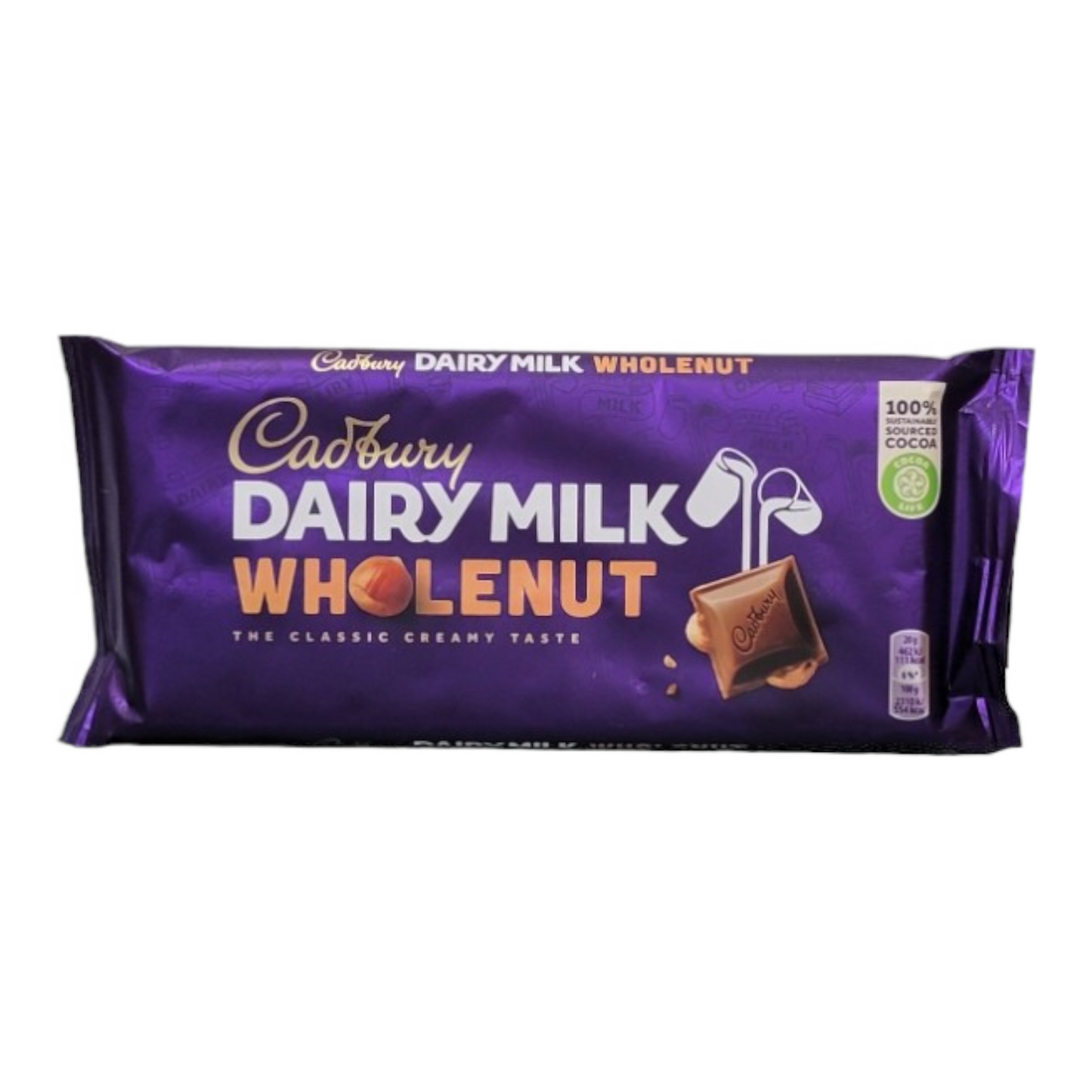 Cadbury Dairy Milk Wholenut 180g