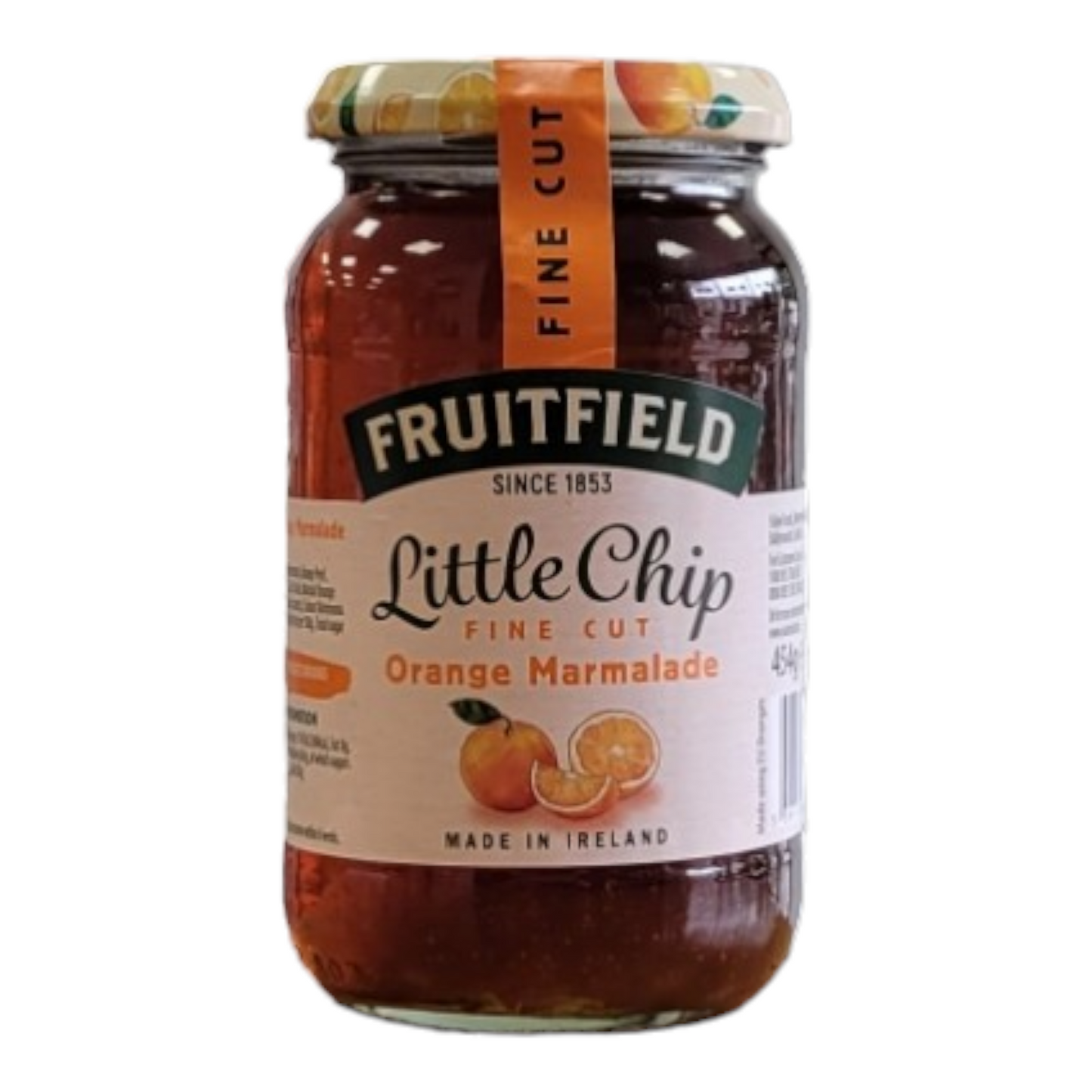 Fruitfield Little Chip Fine Cut Orange Marmalade 454g