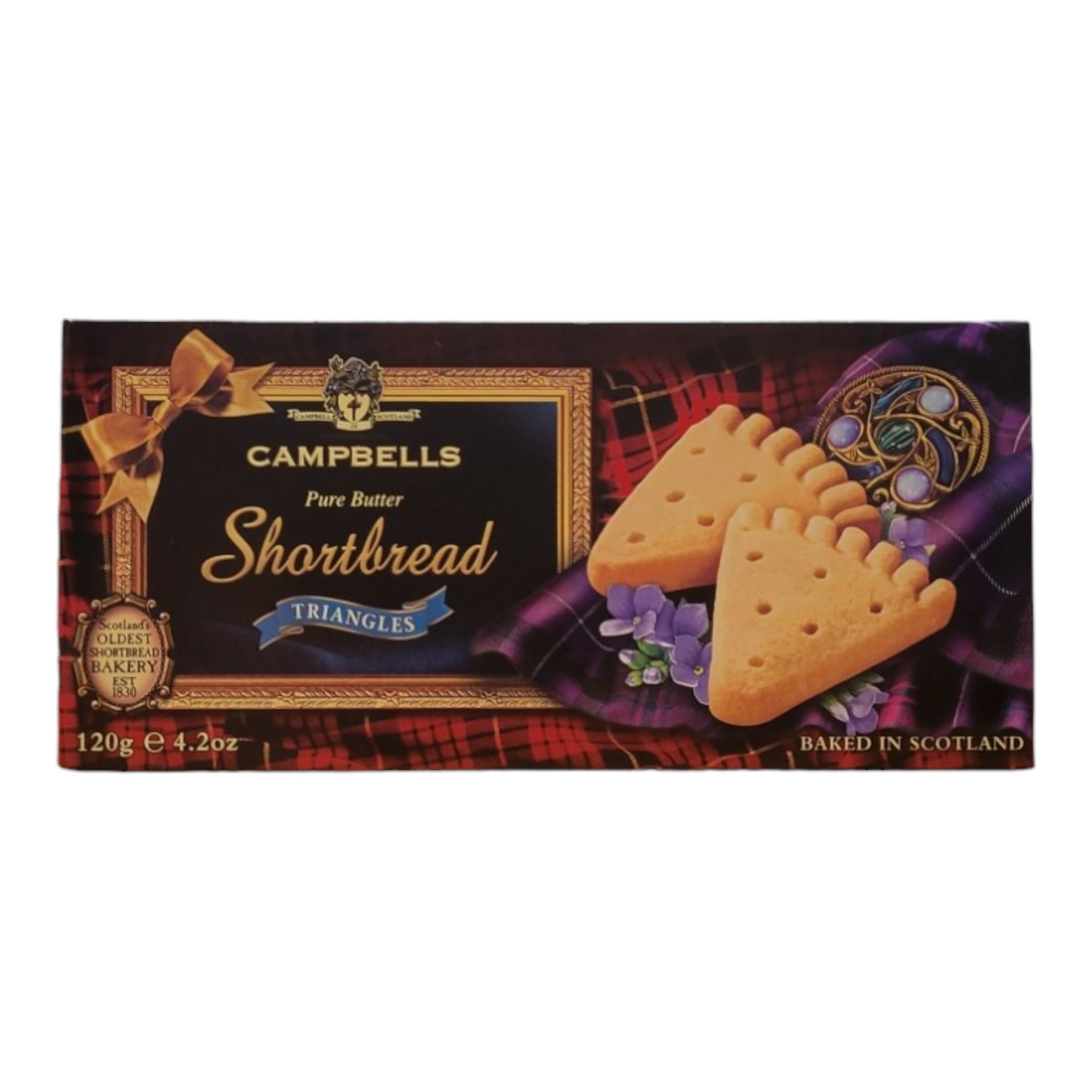 Campbells Shortbread Triangles 120g
