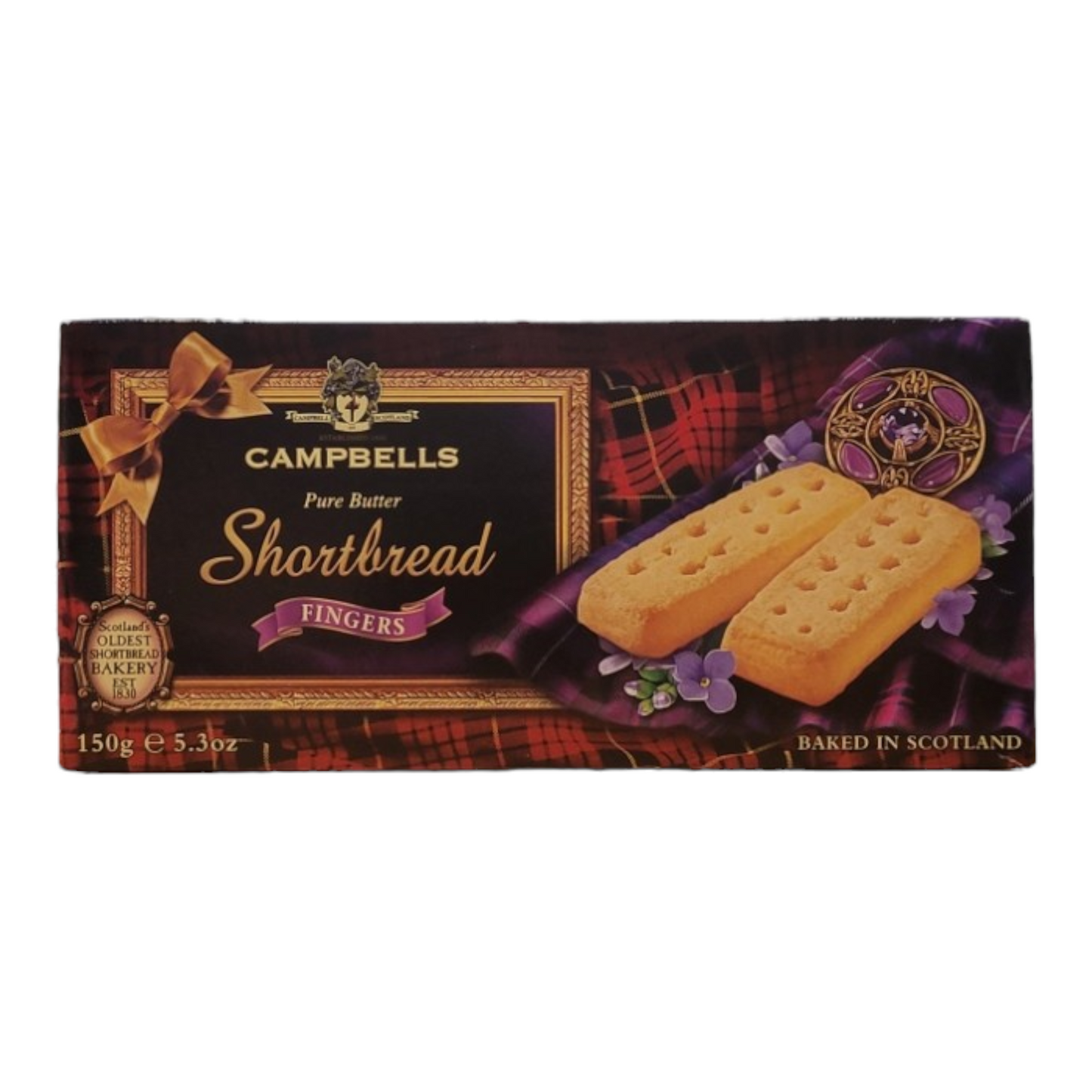 Campbells All Butter Shortbread Fingers 150g