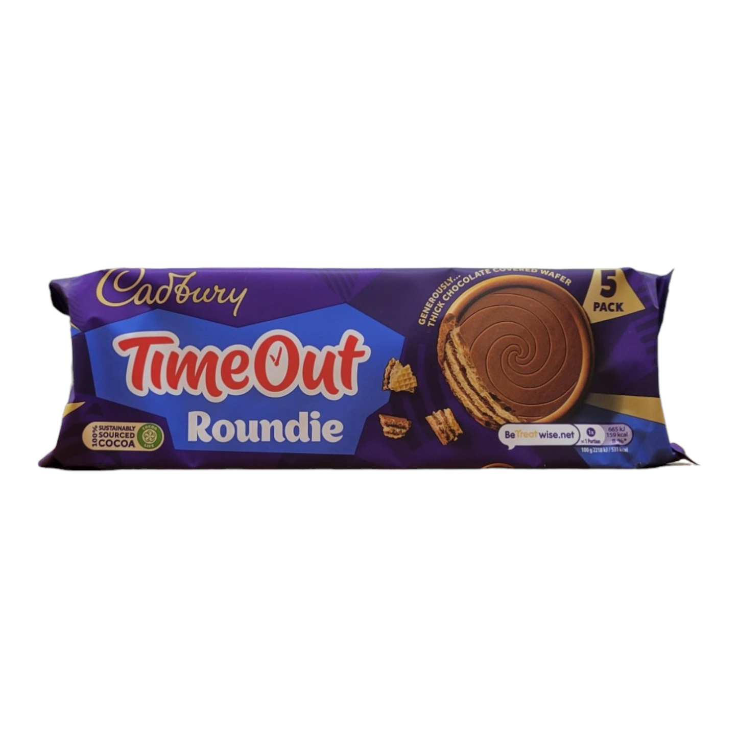 Cadbury Time Out 5 Roundie 150g