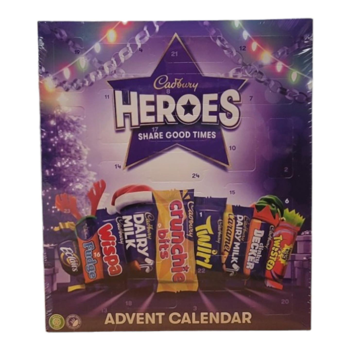 Cadbury Heroes Chocolate Advent Calendar 230g