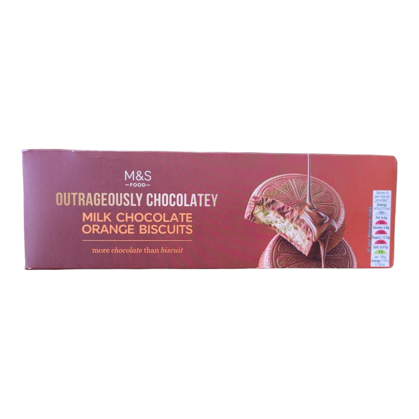 M&S Milk Chocolate Orange Biscuits