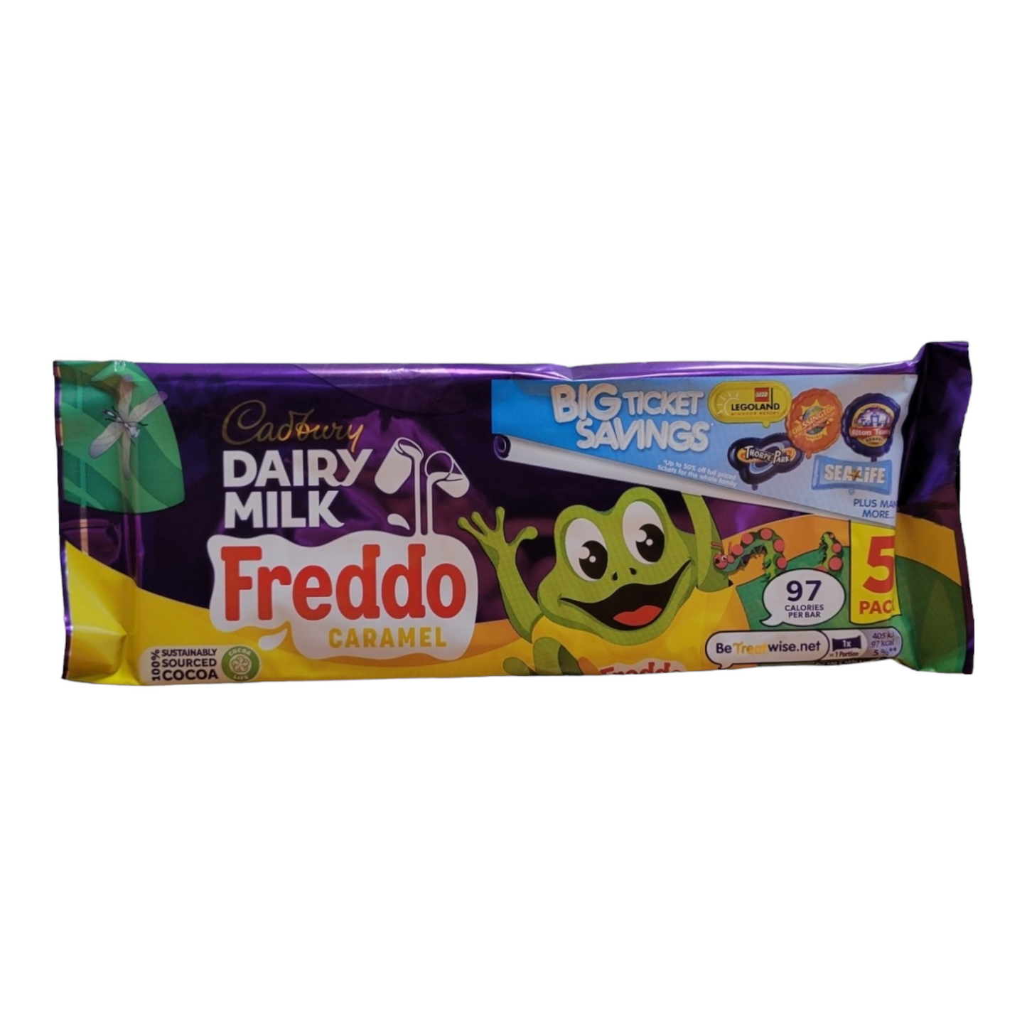 Cadbury Freddo Chocolate Bar 4 pack Caramel