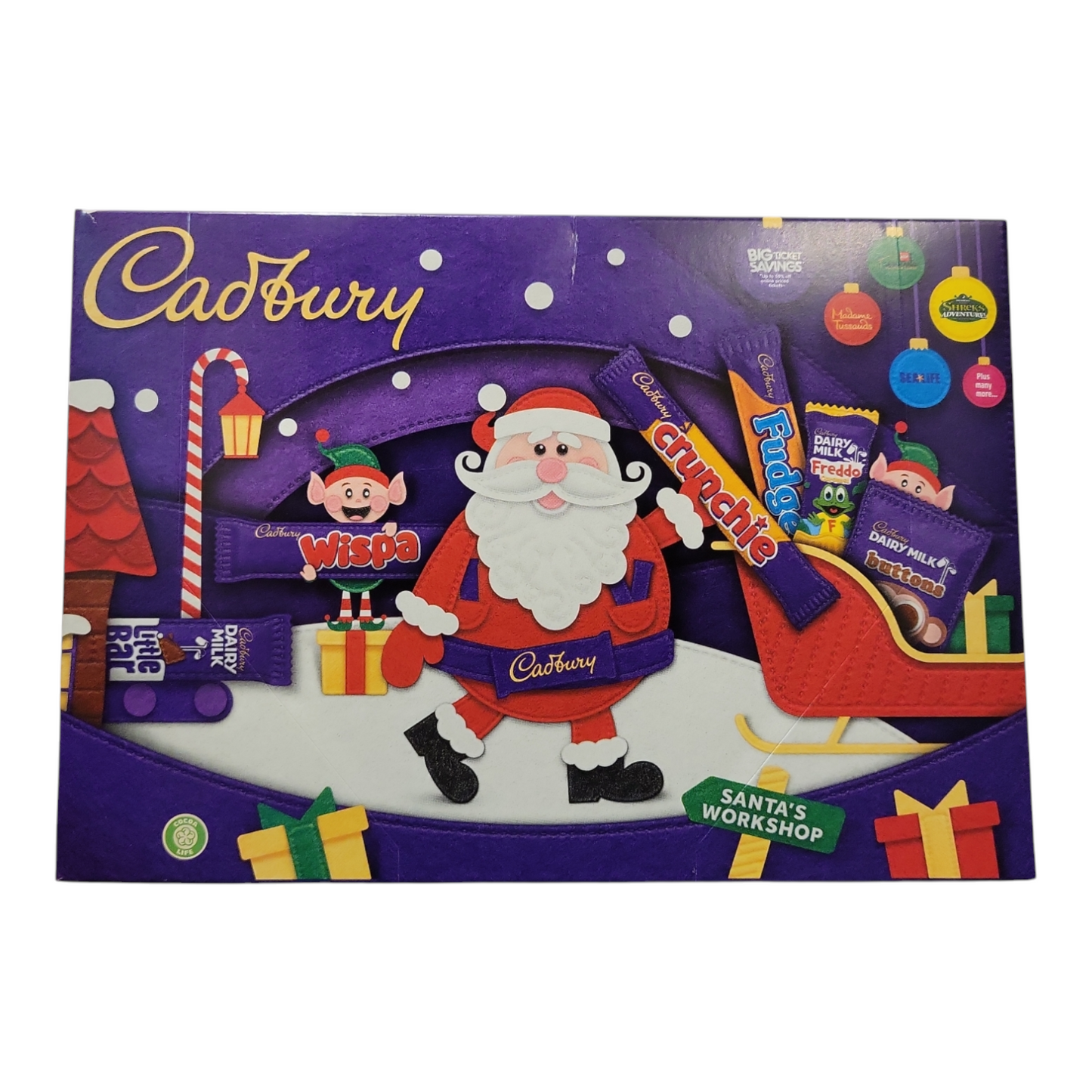 Cadbury Santa Selection Box Medium Christmas
