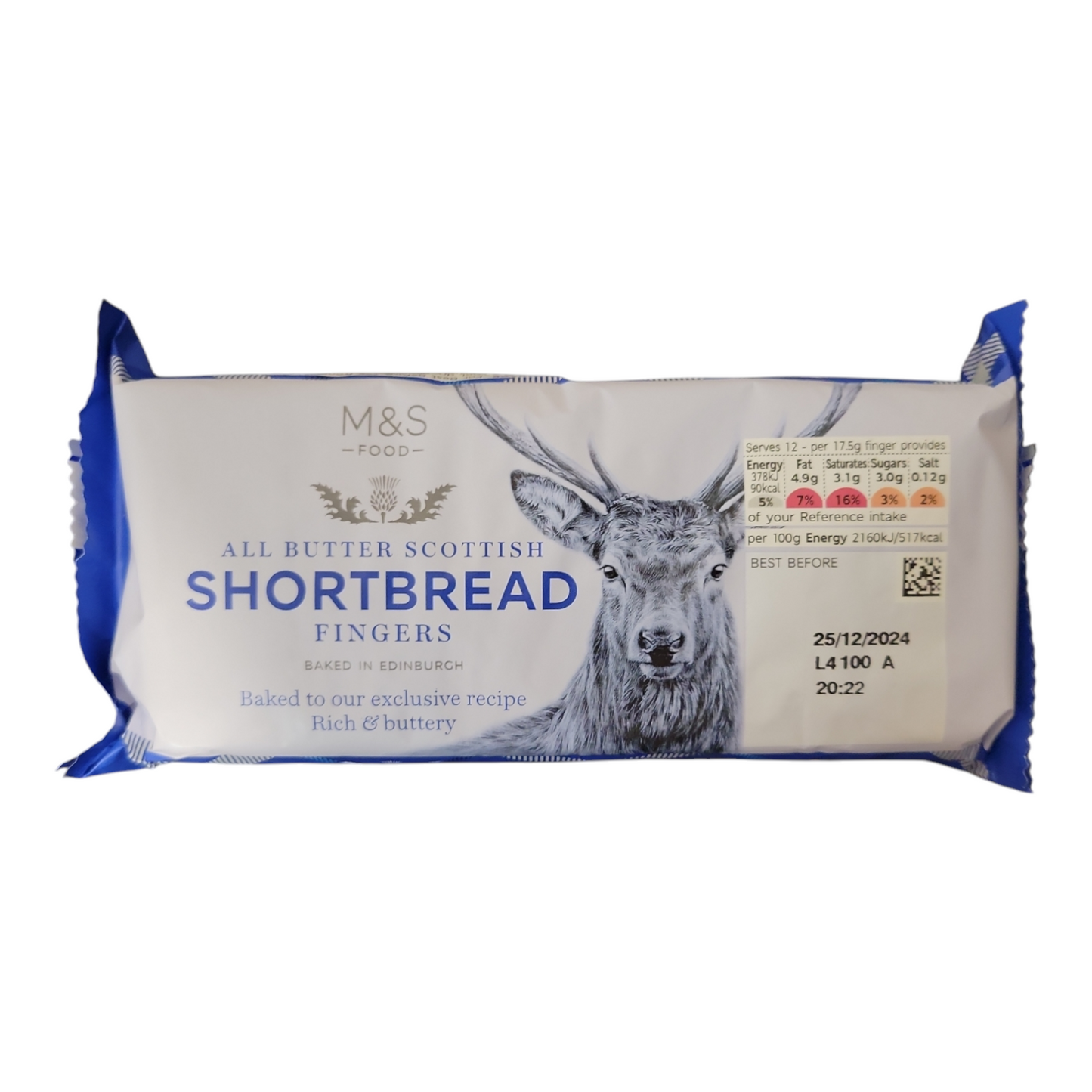 M&S Shortbread Fingers