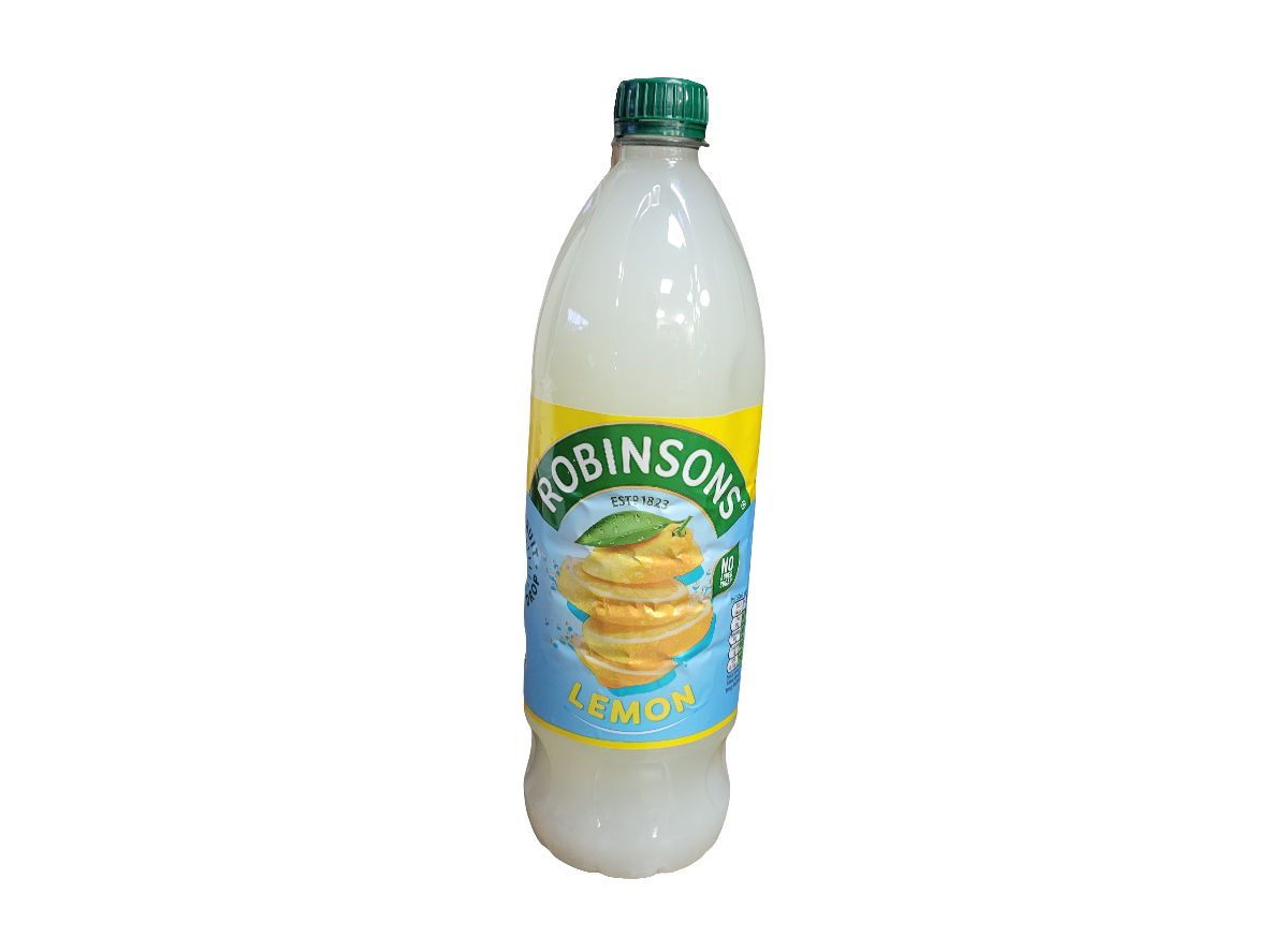 Robinsons No Added Sugar Lemon Squash 1ltr