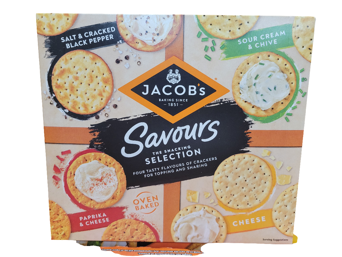Jacob's Savours The Snacking Selection 250g