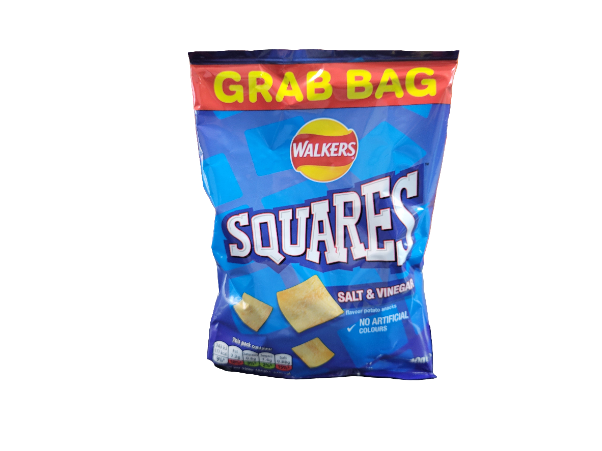 Walkers Squares grab bag 40g
