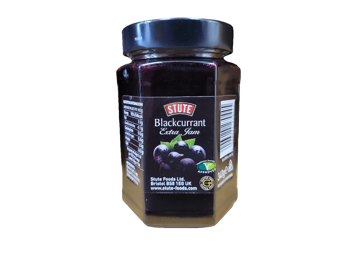 Stute Conserve Blackcurrant Jam 340g