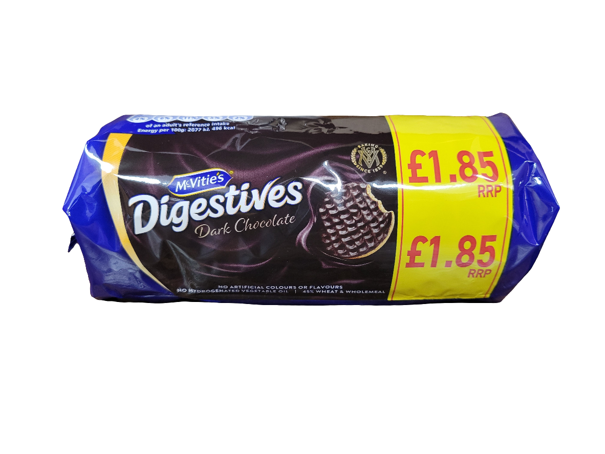 Mcvities Digestive Dark Chocolate 266g