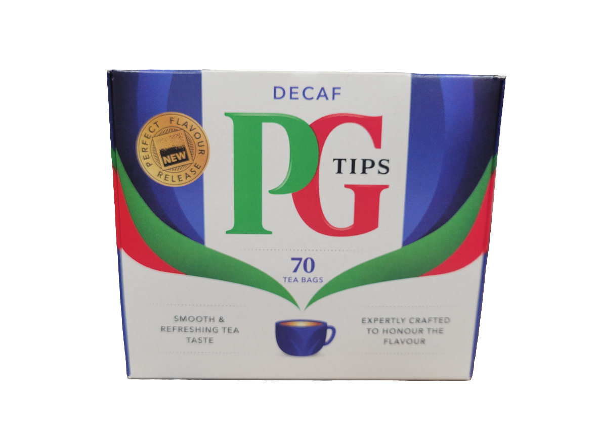 PG Tips Decaf 70 bags