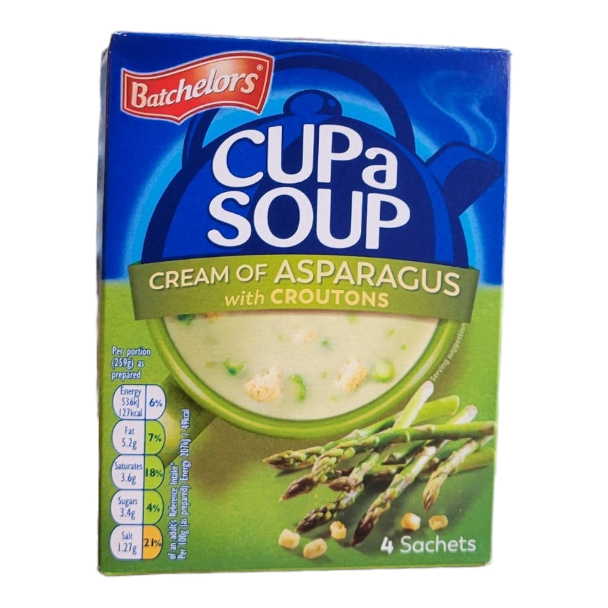 Batchelors Cup a Soup Cream of Asparagus with croutons