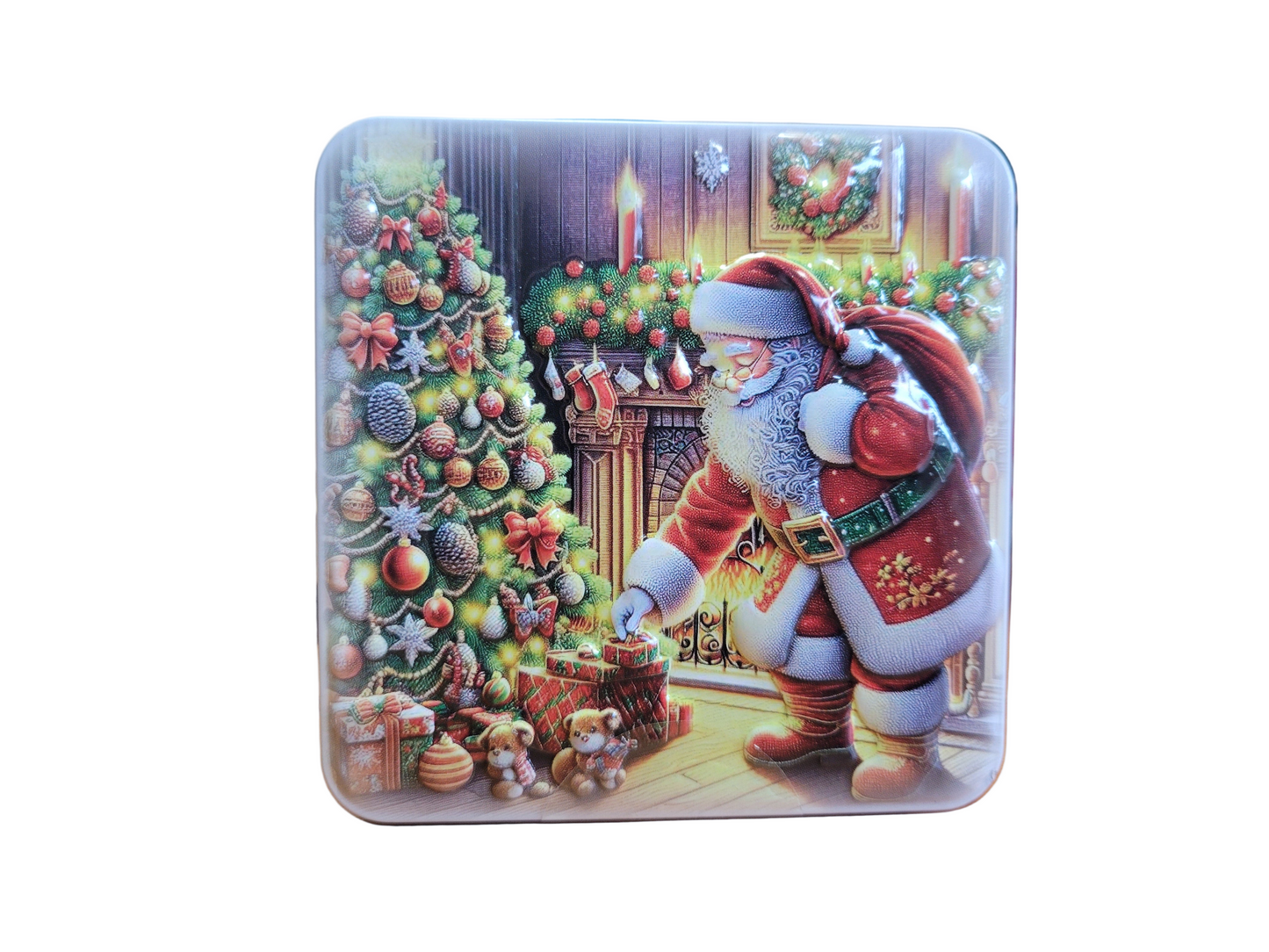 Campbells Fingers Santa Tin