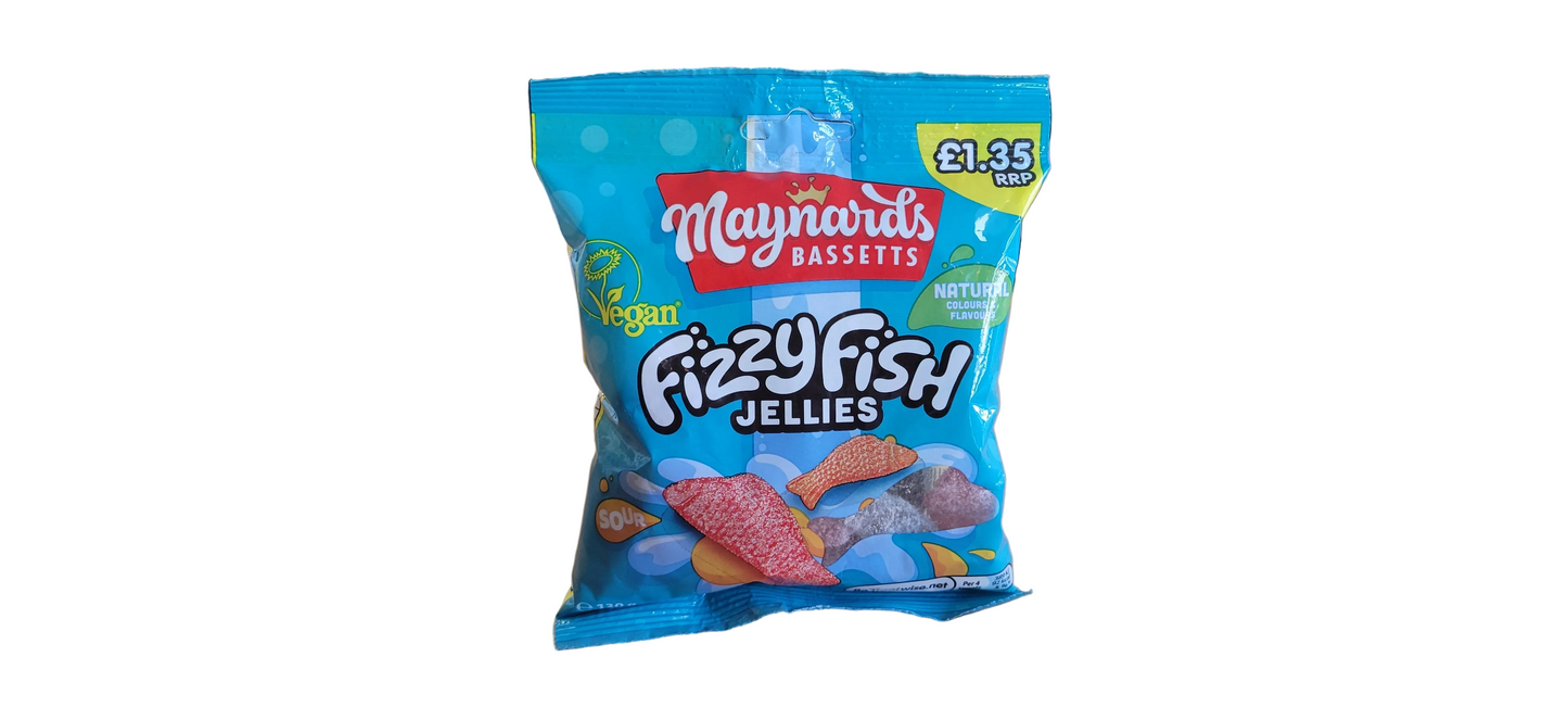 Maynards Bassetts Fizzy Fish