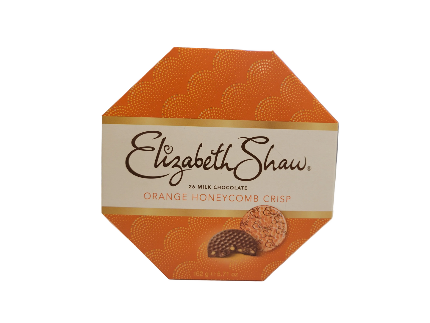 Elizabeth Shaw Orange Honeycomb Crisp 162g