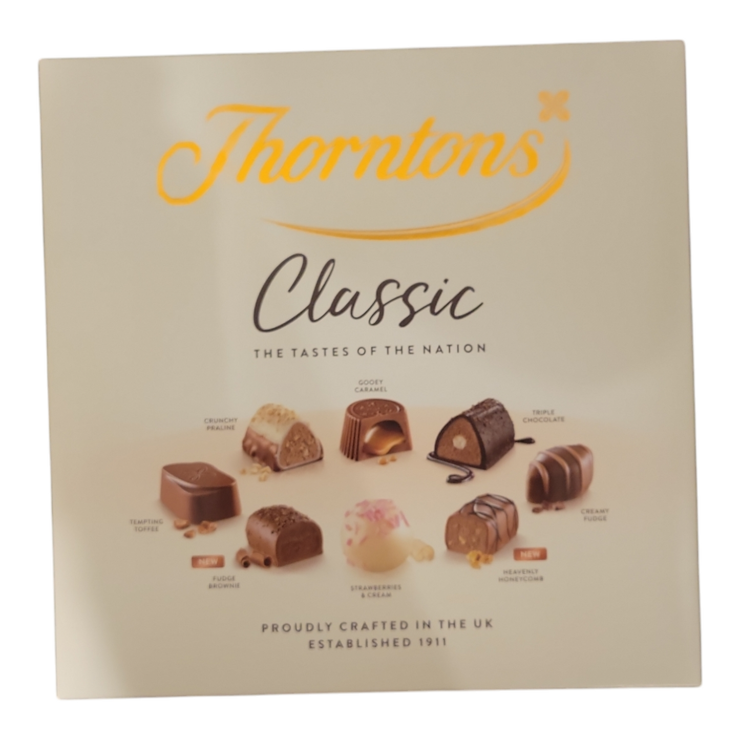 Thorntons Classic Chocolate 262g Box | Milk