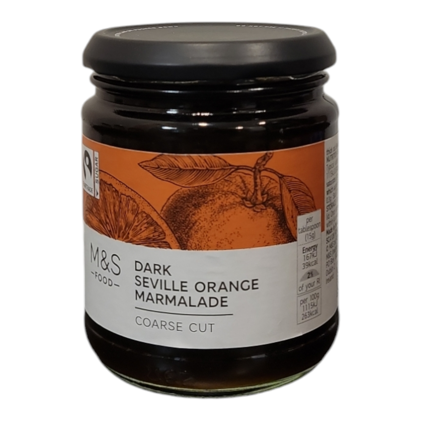 M&S Dark Seville Marmalade Coarse Cut