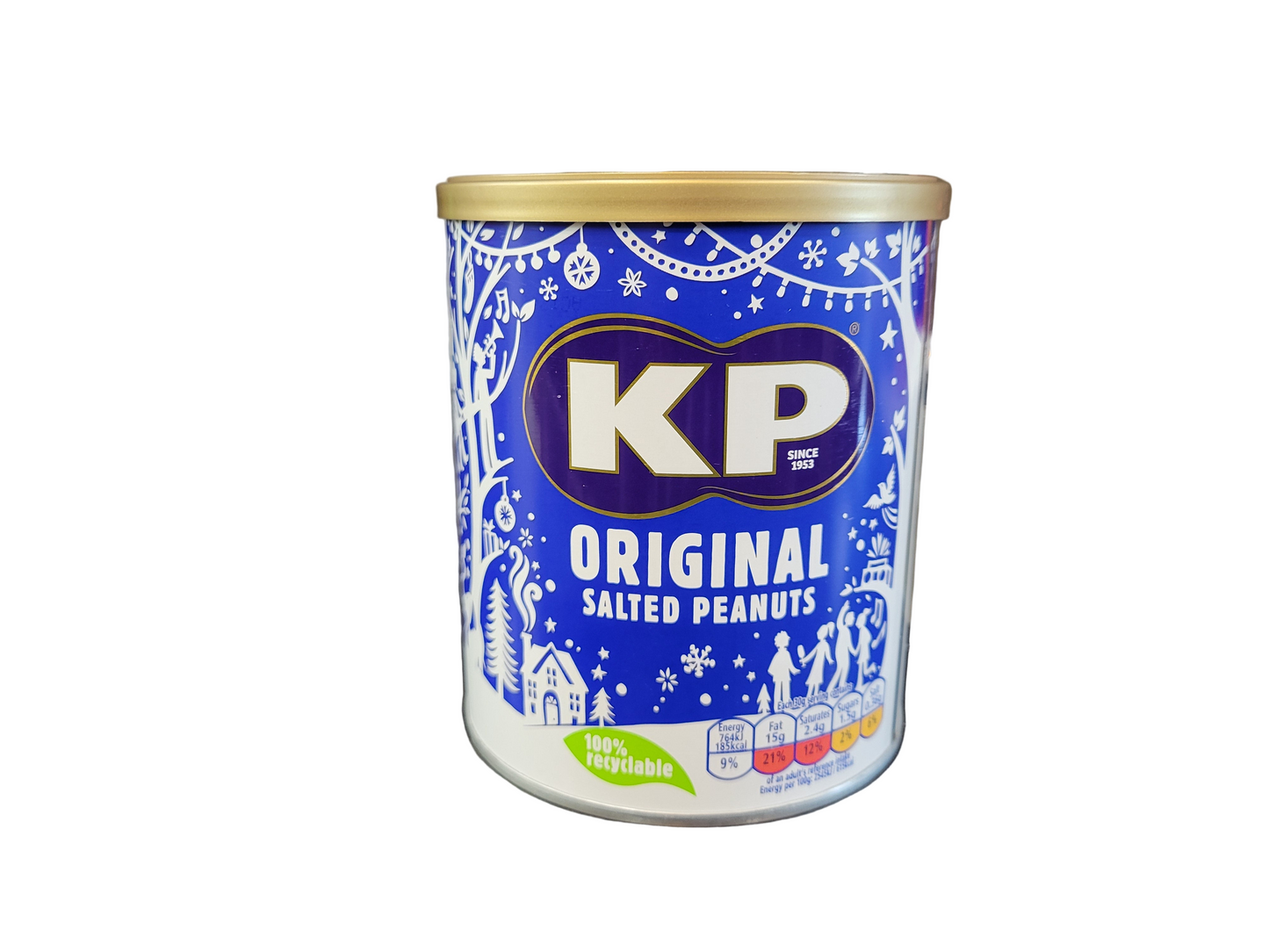 KP Original Salted Peanuts Tin 375g