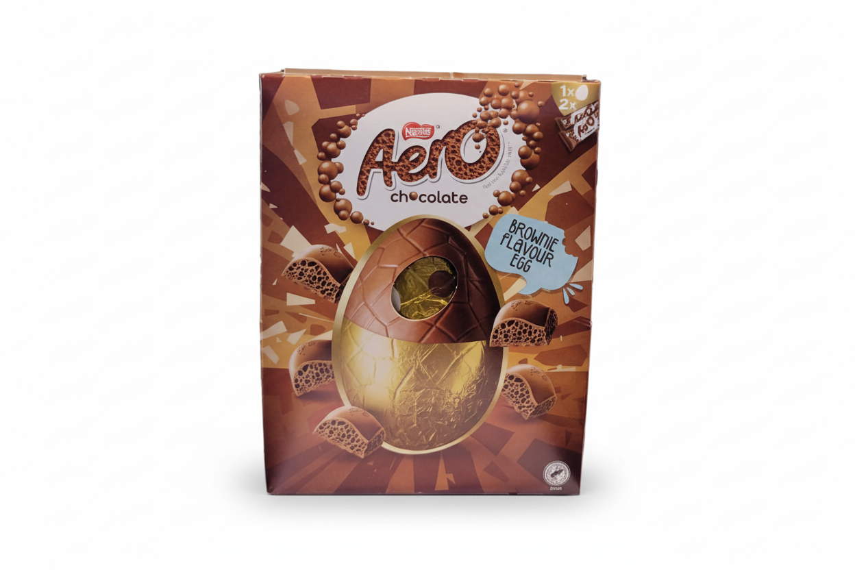 Nestle Aero Brownie Flavour Egg 222g