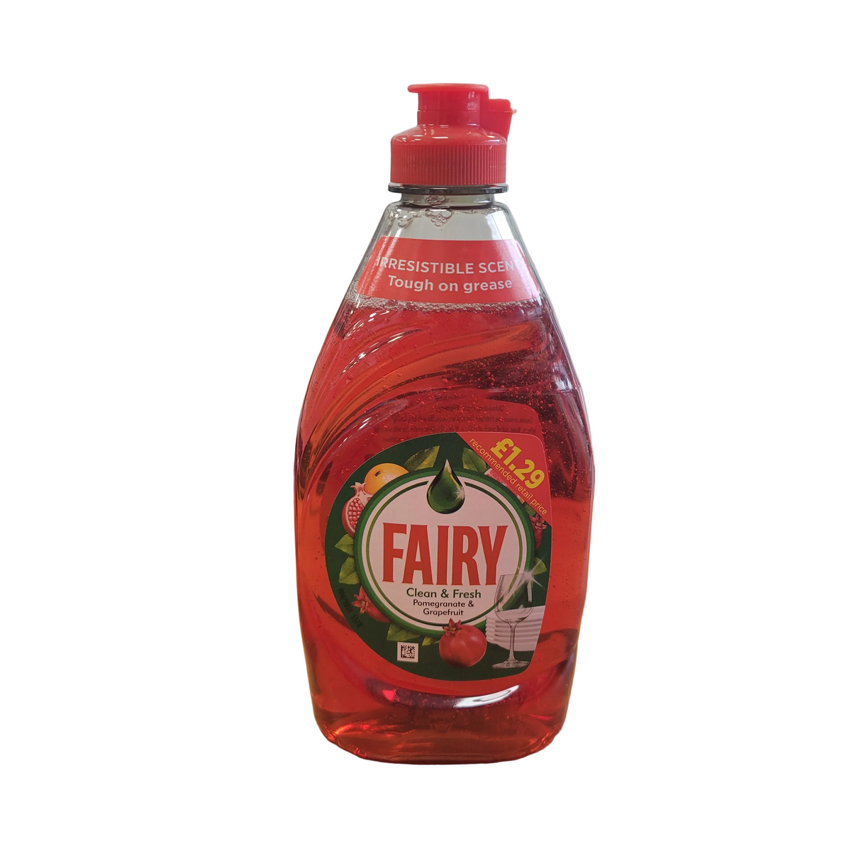 Fairy Clean and fresh pomegranate and grapefruit Washing Up Liquid