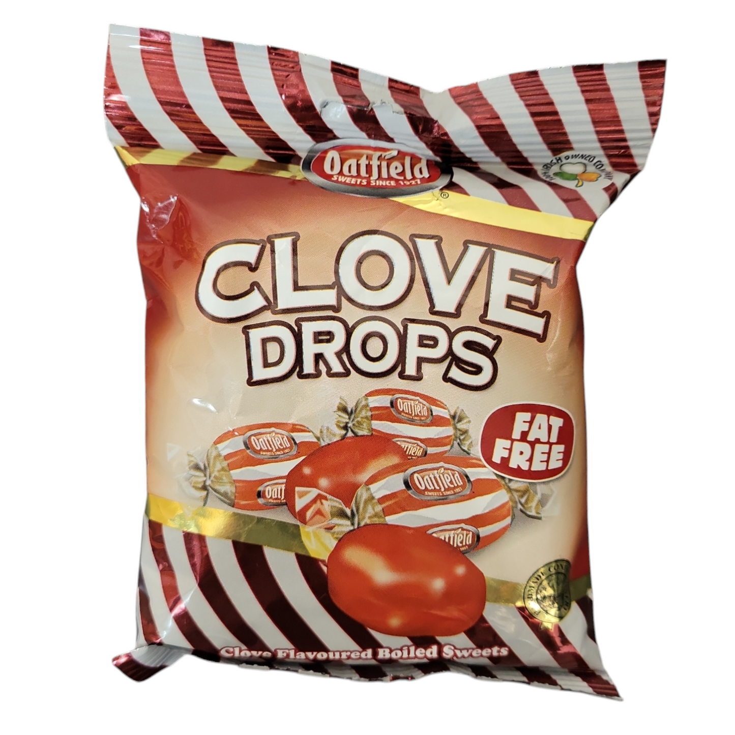 Oatfield Clove Drops -- 150g bag Irish Candy