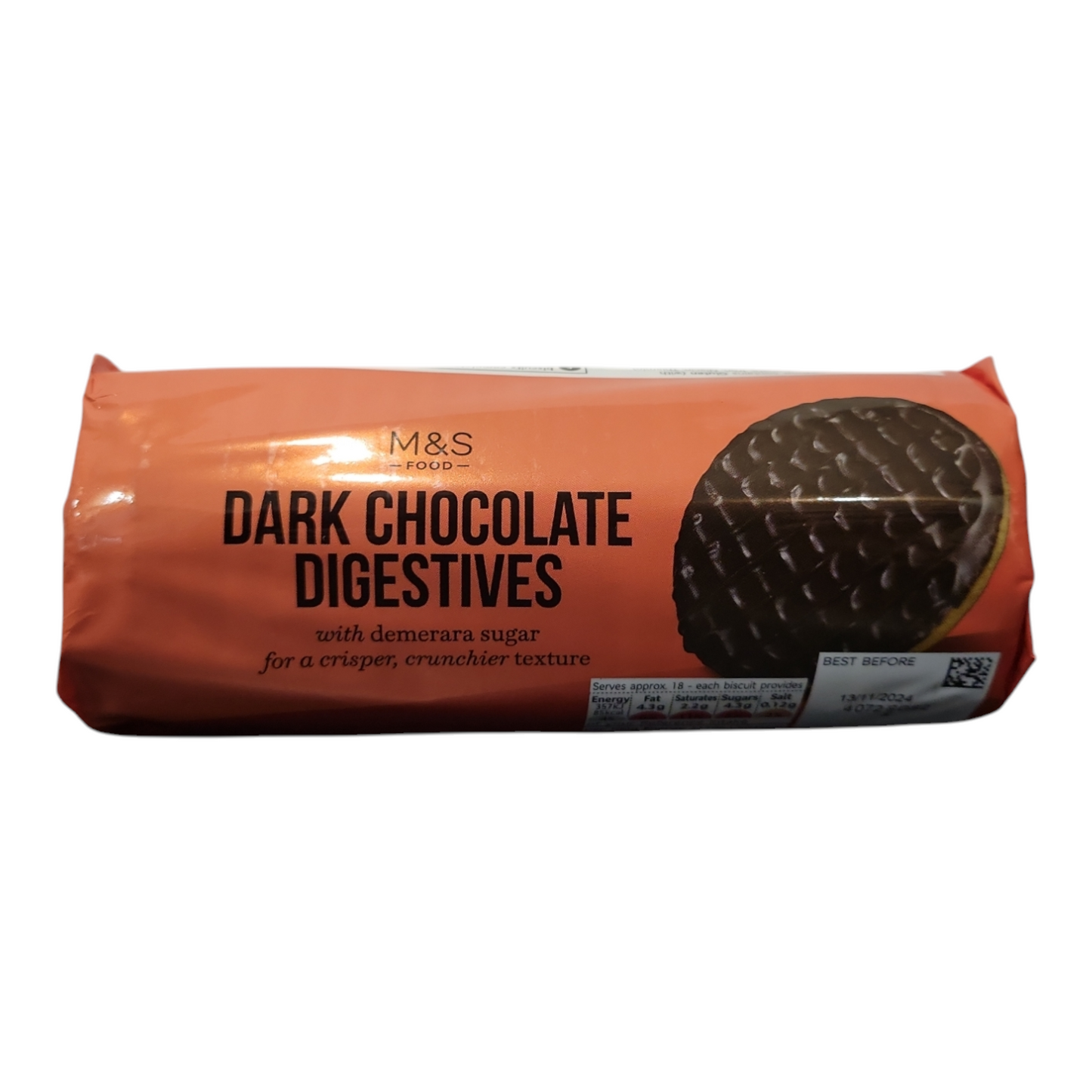 M&S dark chocolate digestives