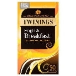 Twinings(UK) English Breakfast 50 Tea Bags