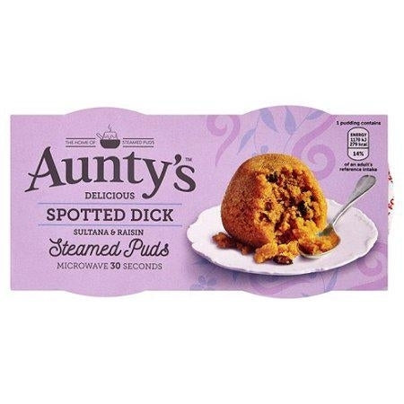 Auntys Spotted Dick Pudding - 95g