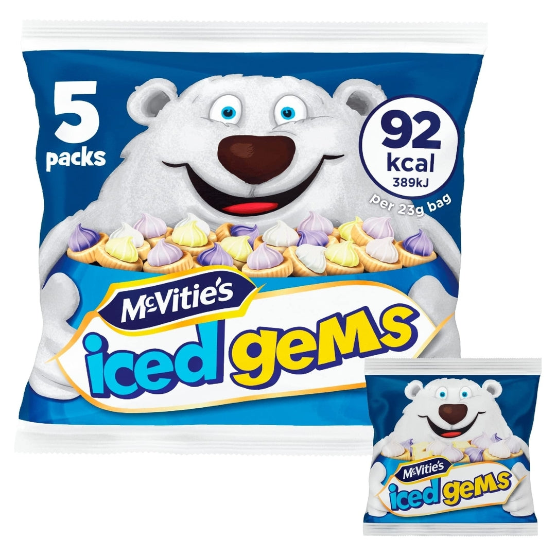 McVitie's Fruit Flavoured Iced Gems Multipack Biscuits