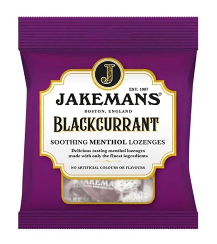 Jakemans Blackcurrant Flavour 73g Bags -