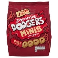 Burtons Mini Jammie Dodgers Snack Pack 6 Pack 120g