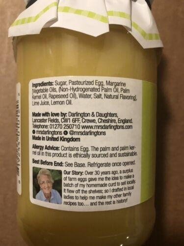 Mrs Darlington's Lemon and Lime Marmalade 340g